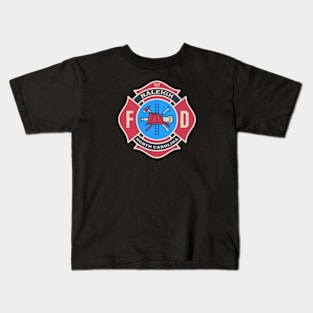 Raleigh, North Carolina Fire Department Kids T-Shirt